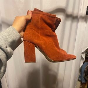 Urban outfitters orange boots